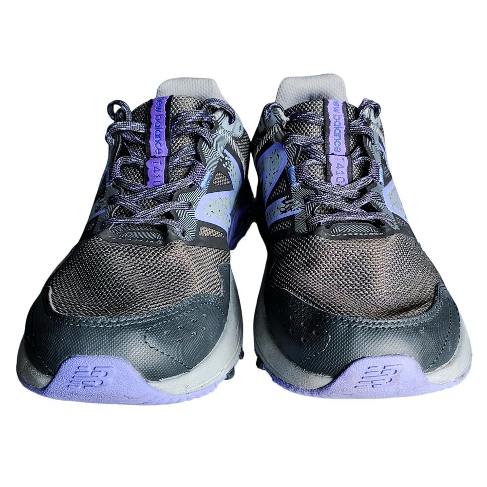 New Balance 410v8 Unisex Trail Running Shoe Shadow Gray Electric Indigo 9.5M 11W - Picture 5 of 9